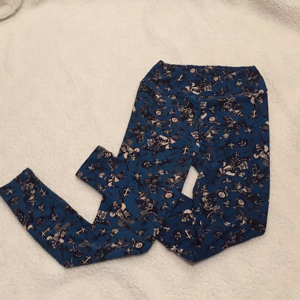 LulaRoe Halloween print leggings